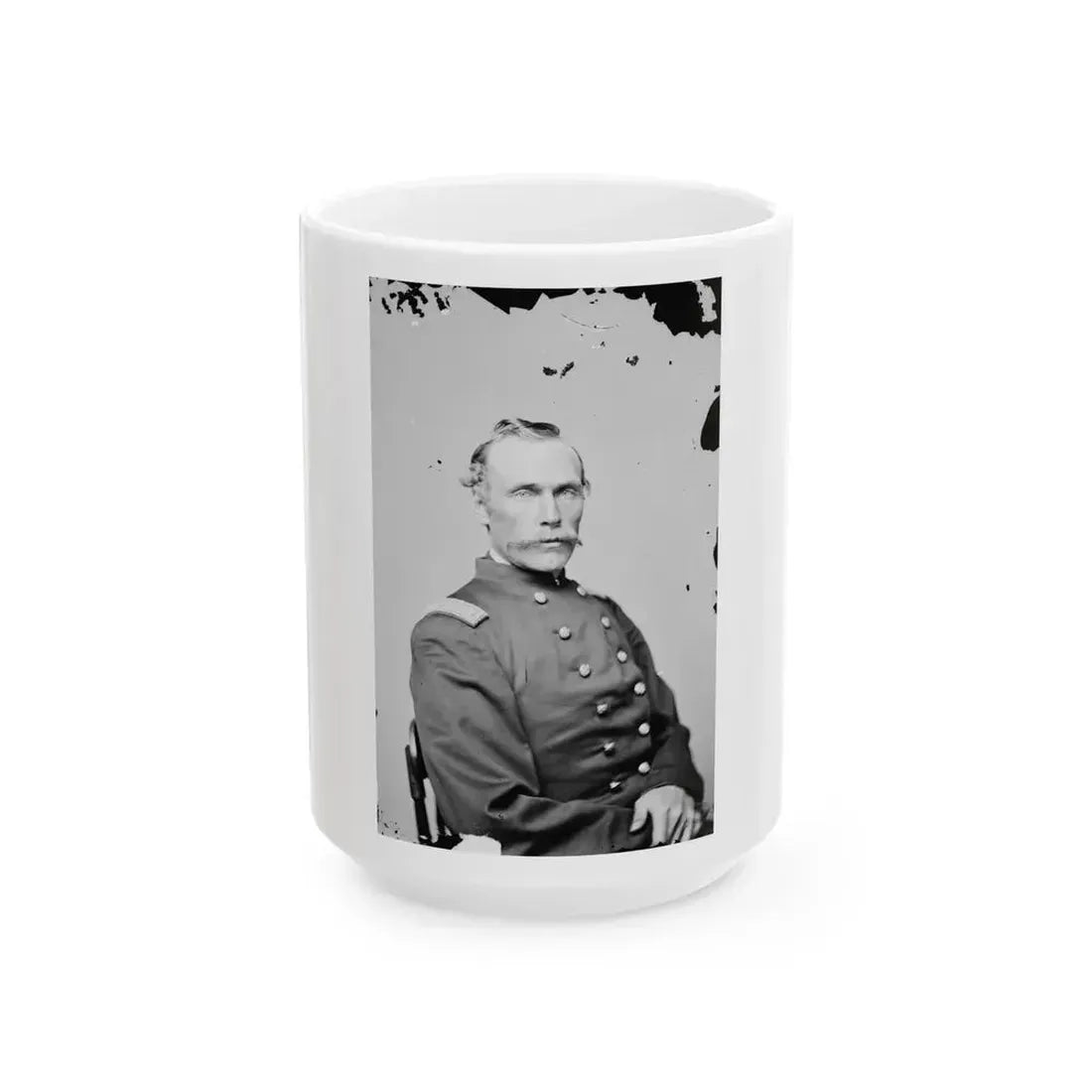 A.W. Preston, 1st Vermont (U.S. Civil War) White Coffee Mug 15oz - Go Mug Yourself
