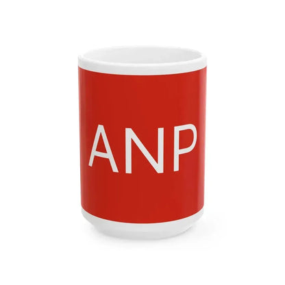 Awami National Party flag (Pakistan) White Coffee Mug 15oz - Go Mug Yourself