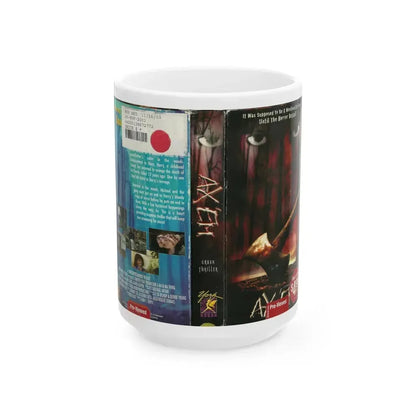 AX EM (VHS COVER) - White Coffee Mug 15oz - Go Mug Yourself