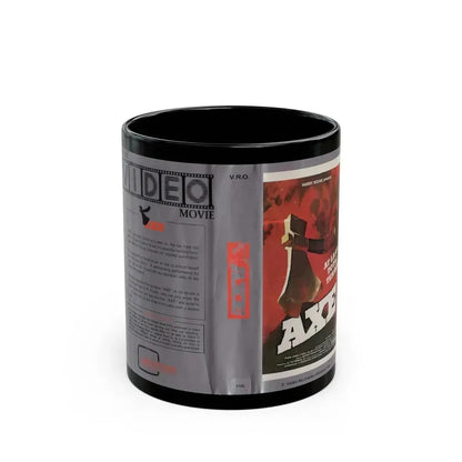 AXE (VHS COVER) - Black Coffee Mug 11oz - Go Mug Yourself