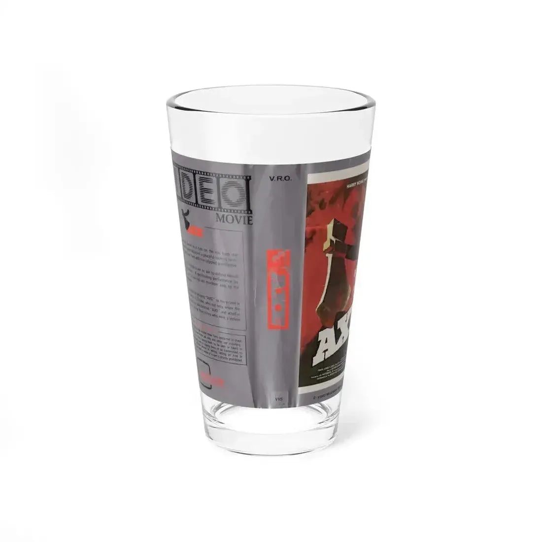 AXE (VHS COVER) Pint Glass 16oz 16oz - Go Mug Yourself