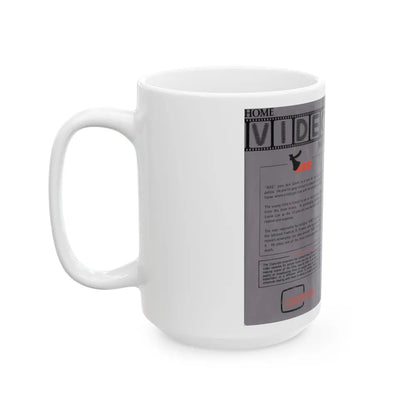 AXE (VHS COVER) - White Coffee Mug-Go Mug Yourself