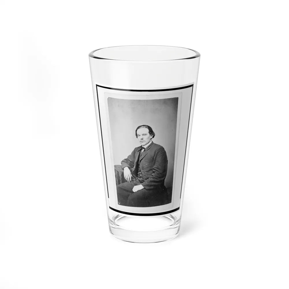 Aze Klein, Three-Quarter Length Portrait, Seated, Facing Slightly Left (U.S. Civil War) Pint Glass 16oz-16oz-Go Mug Yourself