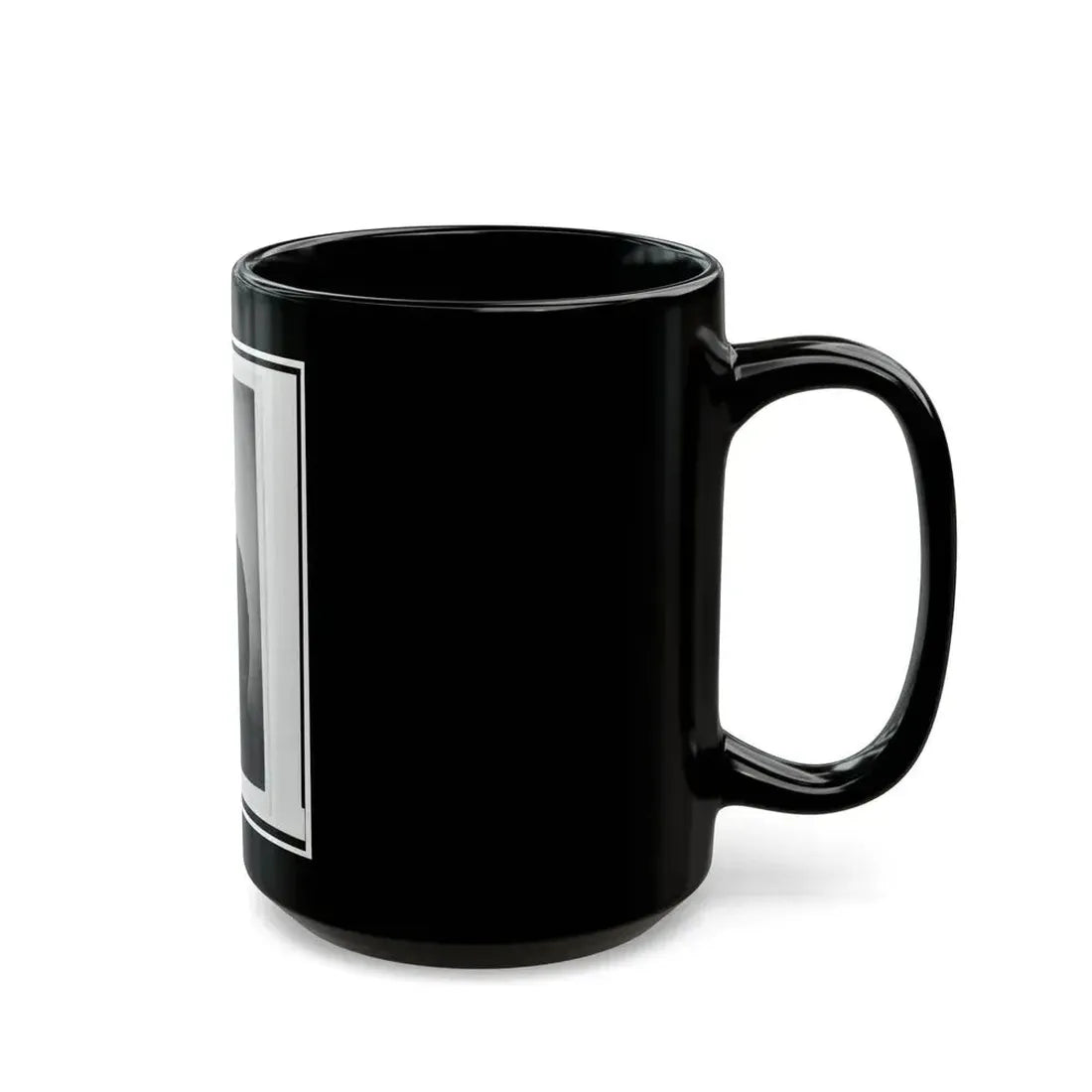 Aze Klein, Three-Quarter Length Portrait, Seated, Facing Slightly Left (U.S. Civil War) Black Coffee Mug - Go Mug Yourself