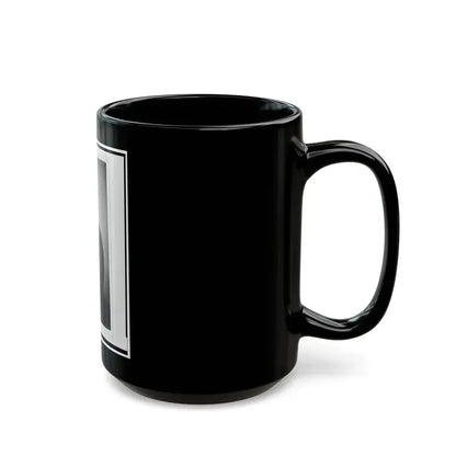 Aze Klein, Three-Quarter Length Portrait, Seated, Facing Slightly Left (U.S. Civil War) Black Coffee Mug - Go Mug Yourself