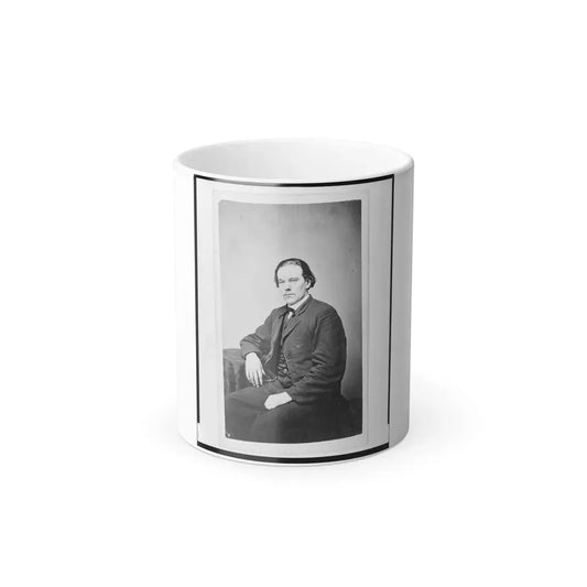 Aze Klein, Three-Quarter Length Portrait, Seated, Facing Slightly Left (U.S. Civil War) Color Changing Coffee Mug 11oz Default Title 11oz - Go Mug Yourself
