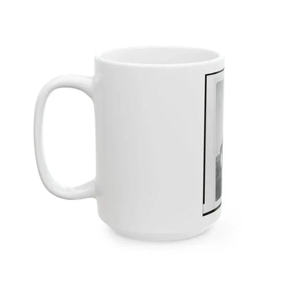 Aze Klein, Three-Quarter Length Portrait, Seated, Facing Slightly Left (U.S. Civil War) White Coffee Mug - Go Mug Yourself
