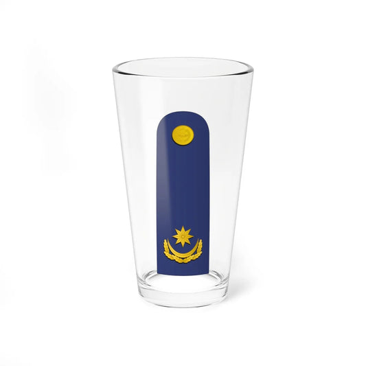 Azerbaijan AirForce OF 3 (Azerbaijan) (Military Rank) Pint Glass 16oz 16oz - Go Mug Yourself