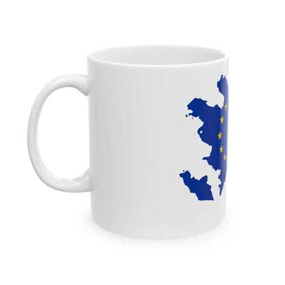 Azerbaijan EU (Azerbaijan) White Coffee Mug - Go Mug Yourself