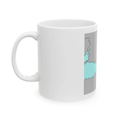 Azerbaijan in the Caucasus (Azerbaijan) White Coffee Mug - Go Mug Yourself