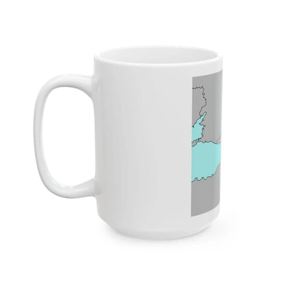 Azerbaijan in the Caucasus (Azerbaijan) White Coffee Mug - Go Mug Yourself