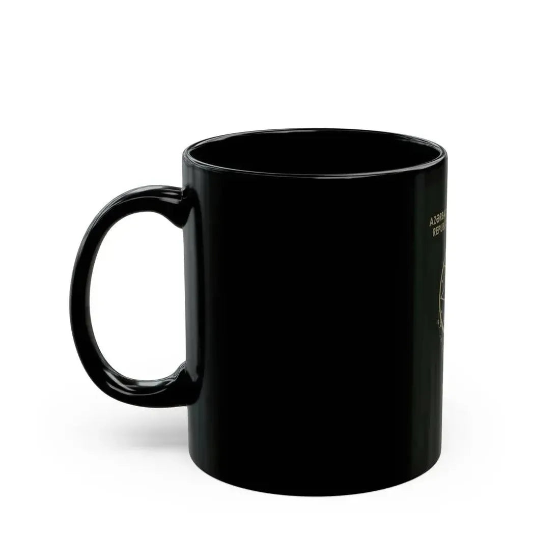 Azerbaijan Passport - Black Coffee Mug - Go Mug Yourself