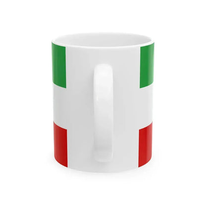 Azerbaijan peoples government flag (Iran) White Coffee Mug - Go Mug Yourself