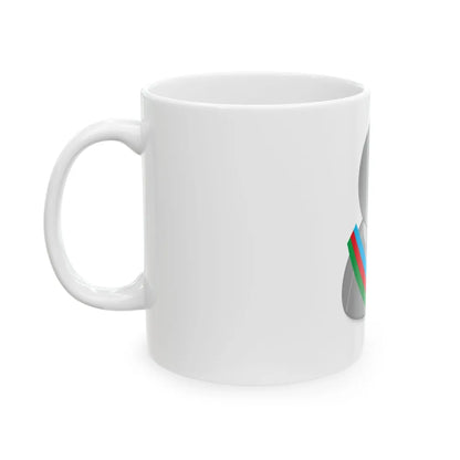 Azerbaijan politic personality icon (Azerbaijan) White Coffee Mug - Go Mug Yourself