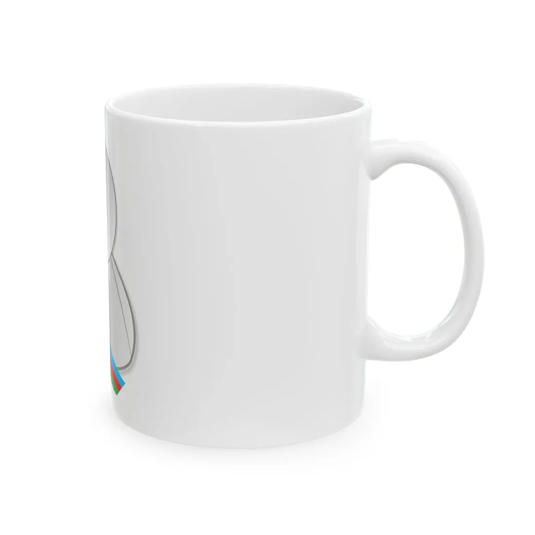 Azerbaijan politic personality icon (Azerbaijan) White Coffee Mug - Go Mug Yourself