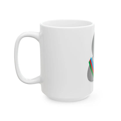Azerbaijan politic personality icon (Azerbaijan) White Coffee Mug - Go Mug Yourself