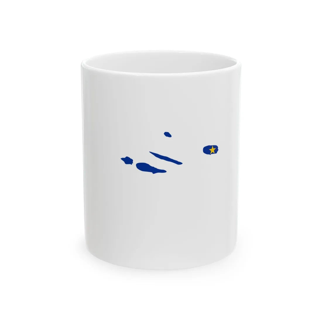 Azores EU (Portugal) White Coffee Mug 11oz - Go Mug Yourself