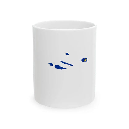 Azores EU (Portugal) White Coffee Mug 11oz - Go Mug Yourself