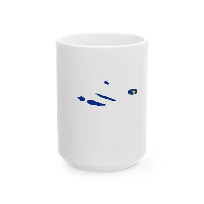 Azores EU (Portugal) White Coffee Mug 15oz - Go Mug Yourself
