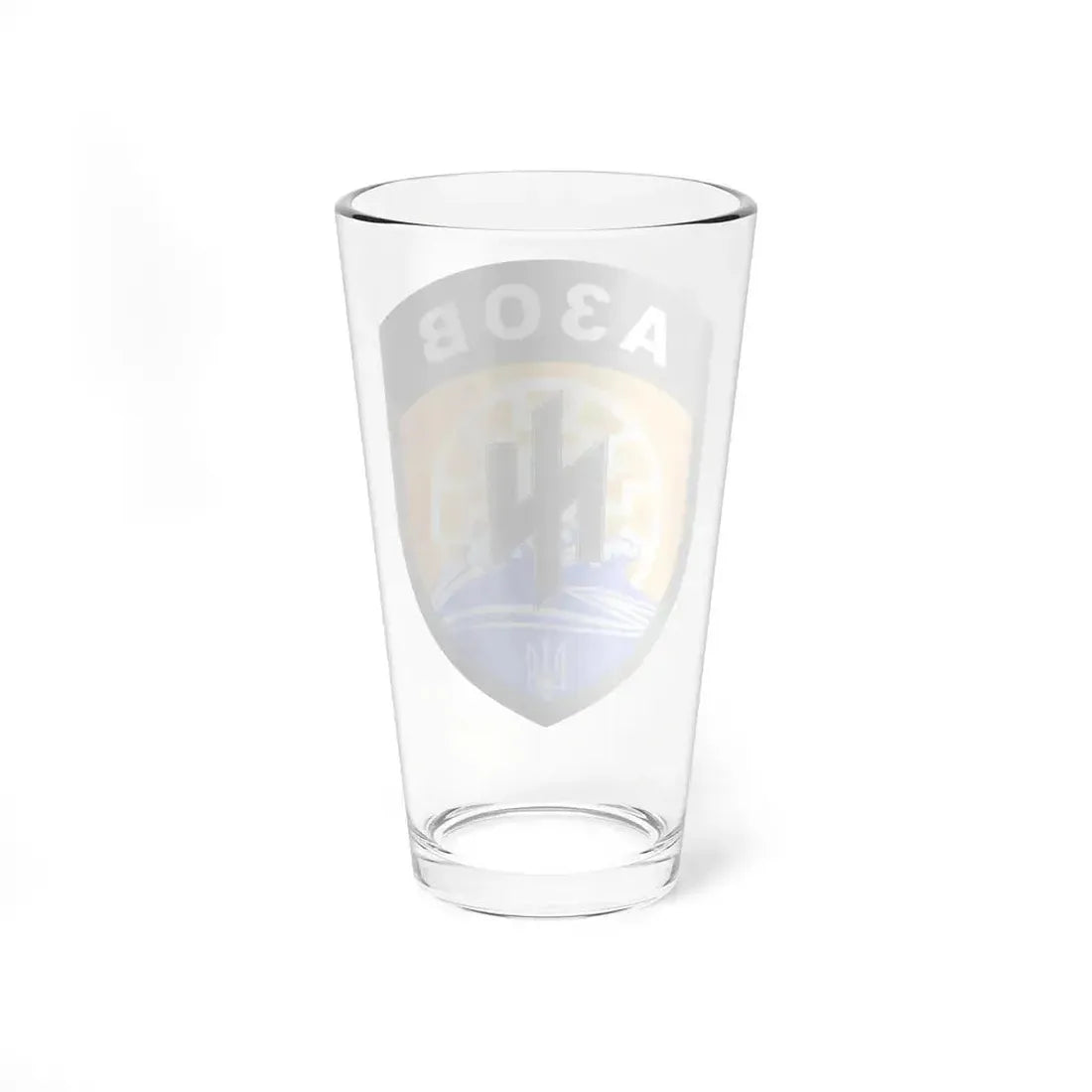 Azov Battalion (Ukraine) Pint Glass 16oz - Go Mug Yourself