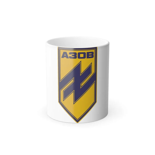 Azov Regiment 2 (Ukraine) Color Changing Mug 11oz-11oz-Go Mug Yourself