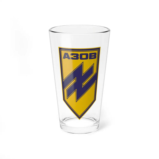 Azov Regiment 2 (Ukraine) Pint Glass 16oz-16oz-Go Mug Yourself