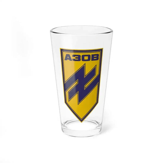 Azov Regiment 2 (Ukraine) Pint Glass 16oz 16oz - Go Mug Yourself