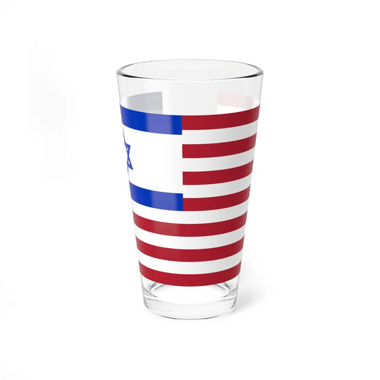 AZparanoiaflag (Israel) Pint Glass 16oz 16oz - Go Mug Yourself