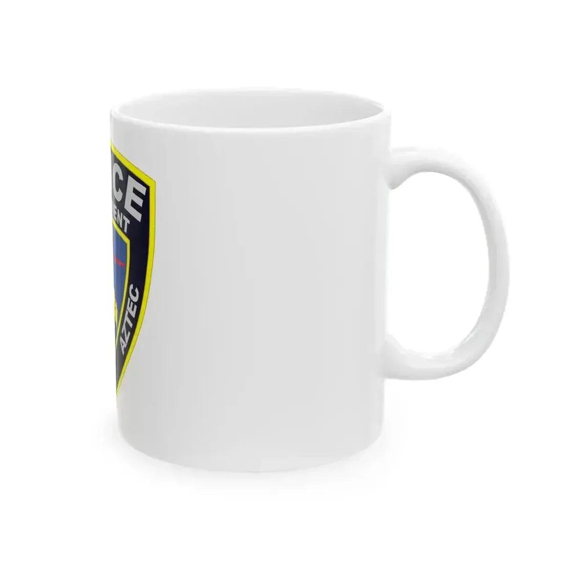Aztec New Mexico Police Department - White Coffee Mug - Go Mug Yourself