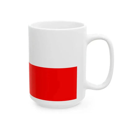 Azuay Flag (Ecuador) White Coffee Mug - Go Mug Yourself