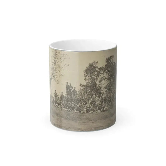 B Company, 22D New York State Militia Near Harpers Ferry, Va., 1861 I.E.1862 (U.S. Civil War) Color Changing Coffee Mug 11oz Default Title 11oz - Go Mug Yourself