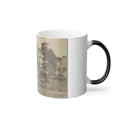 B Company, 22D New York State Militia Near Harpers Ferry, Va., 1861 I.E.1862 (U.S. Civil War) Color Changing Coffee Mug 11oz - Go Mug Yourself