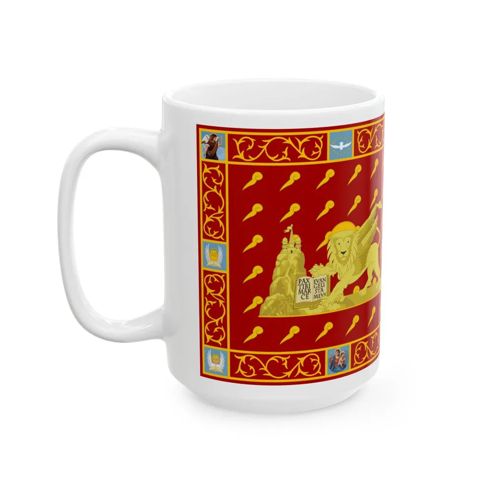 Flag of Venice 1997 Italy - White Coffee Mug-Go Mug Yourself