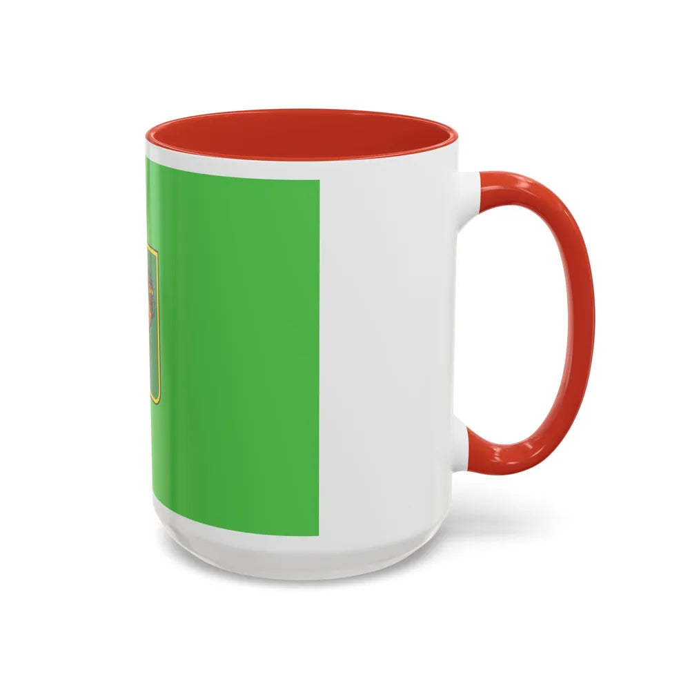 Flag of Kharkiv Ukraine - Accent Coffee Mug-Go Mug Yourself