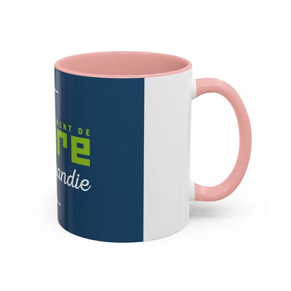 Flag of Eure France - Accent Coffee Mug-Go Mug Yourself