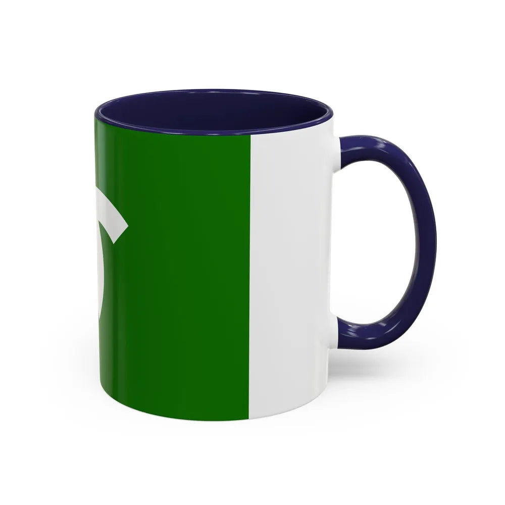 Flag of Kobe Japan - Accent Coffee Mug-Go Mug Yourself