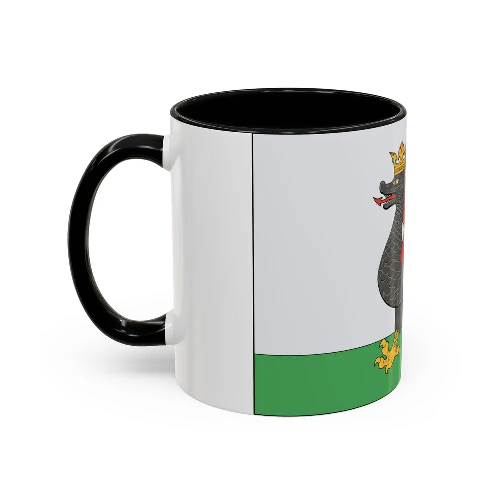 Flag of Kazan Russia - Accent Coffee Mug-Go Mug Yourself