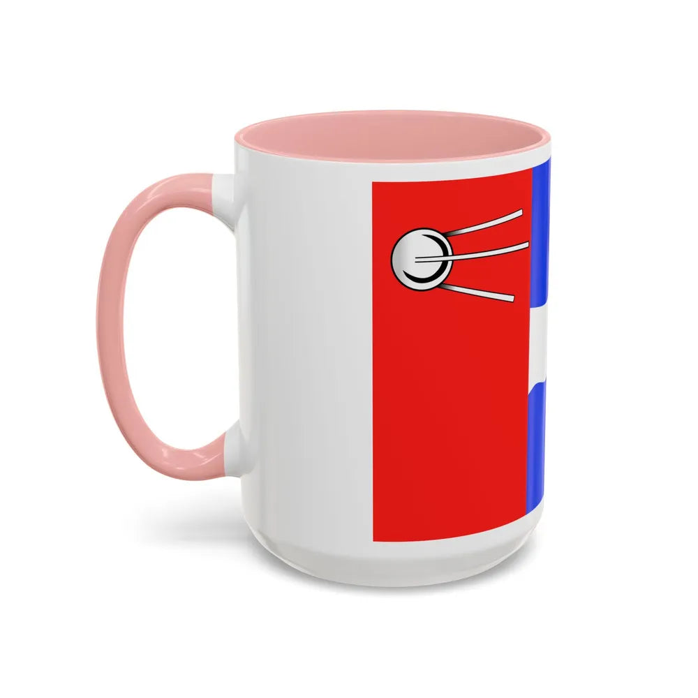 Flag of Kaluga Russia - Accent Coffee Mug-Go Mug Yourself