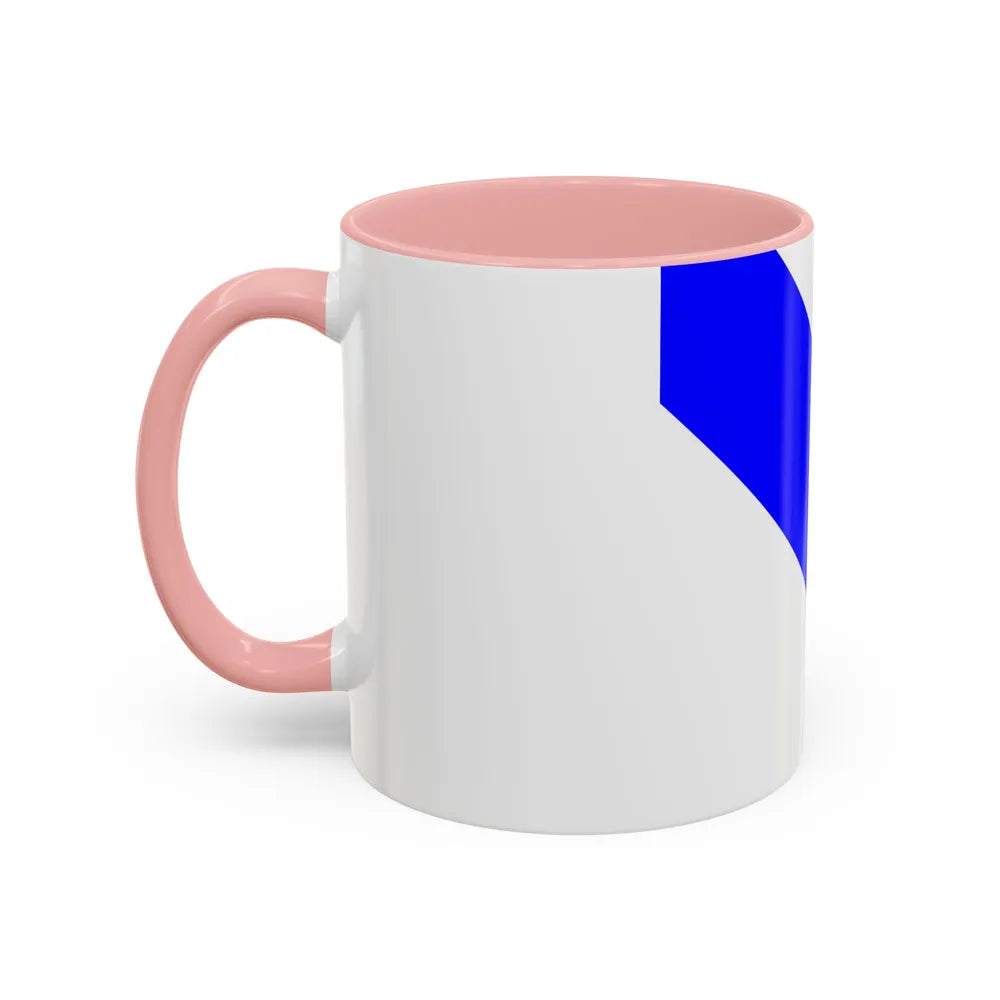 Flag of Bonfol Switzerland - Accent Coffee Mug-Go Mug Yourself