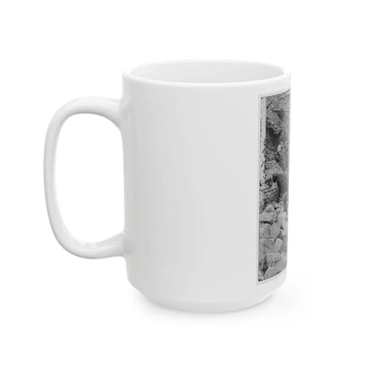 Charleston, S.C. Site Of The Night Attack On Fort Sumter, September 8, 1863 (U.S. Civil War) White Coffee Mug-Go Mug Yourself