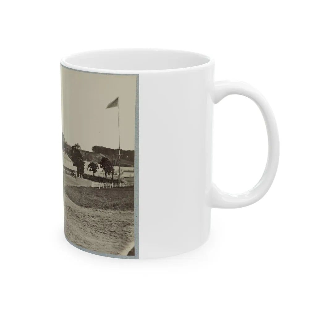 Artillery Depot, (Camp Barry) Near Washington, D.C. (U.S. Civil War) White Coffee Mug-Go Mug Yourself