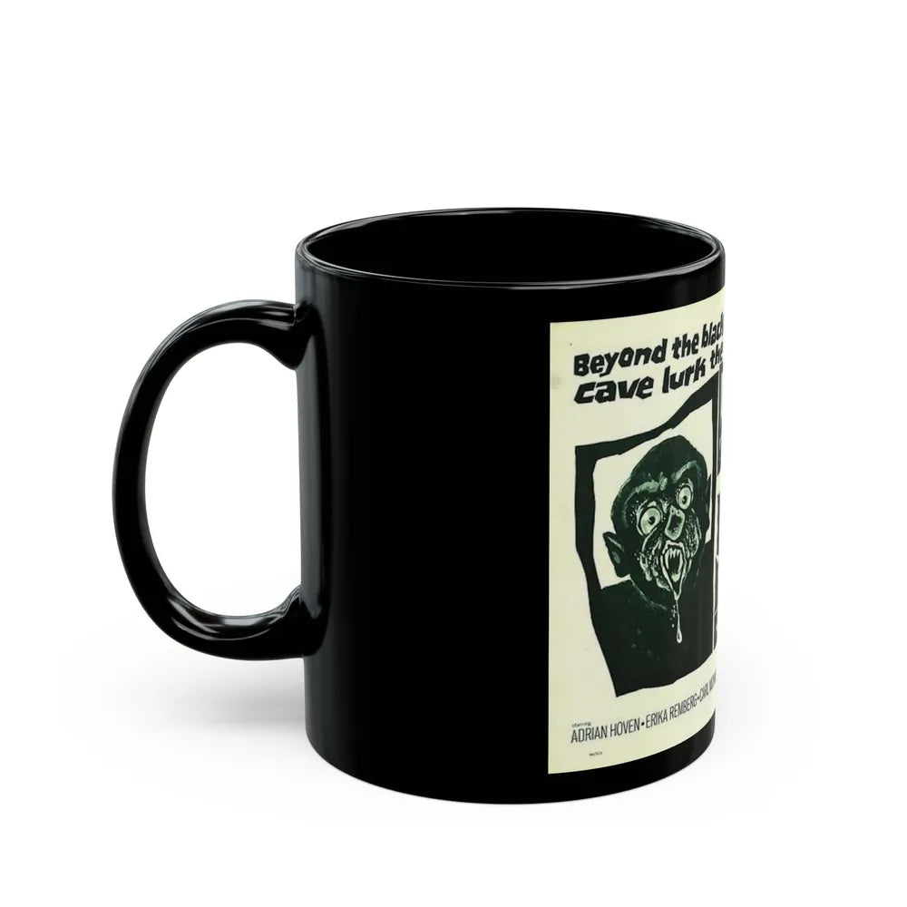 CAVE OF THE LIVING DEAD 1964 Movie Poster - Black Coffee Mug-Go Mug Yourself