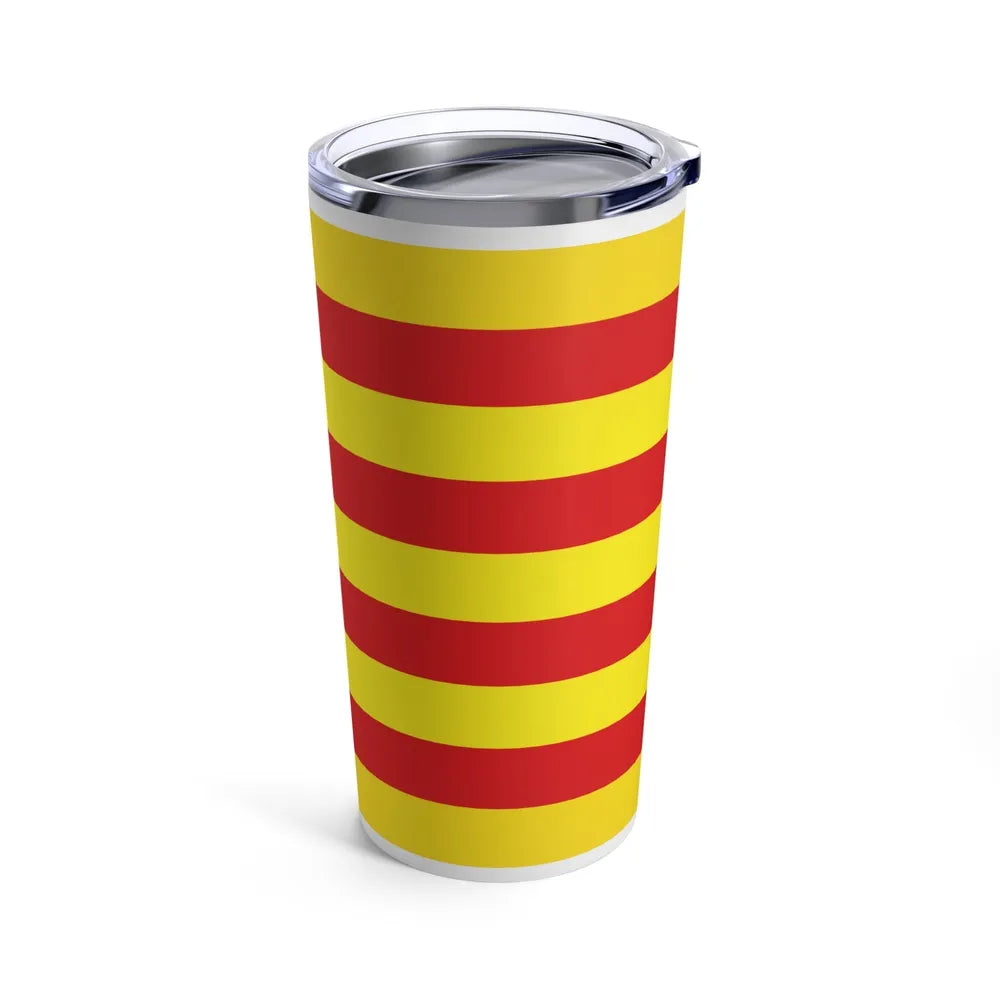 Flag of Aragon Spain - Tumbler 20oz-Go Mug Yourself