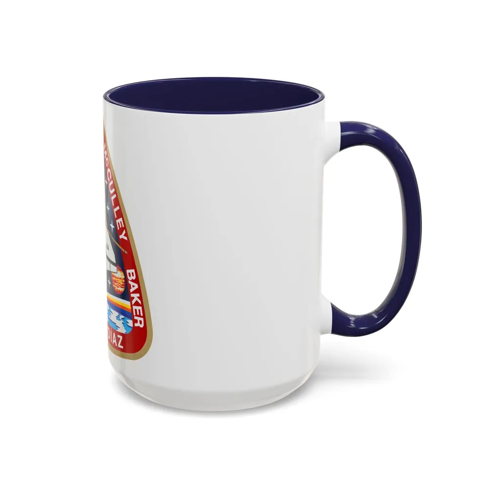 STS 34 (NASA) Accent Coffee Mug-Go Mug Yourself