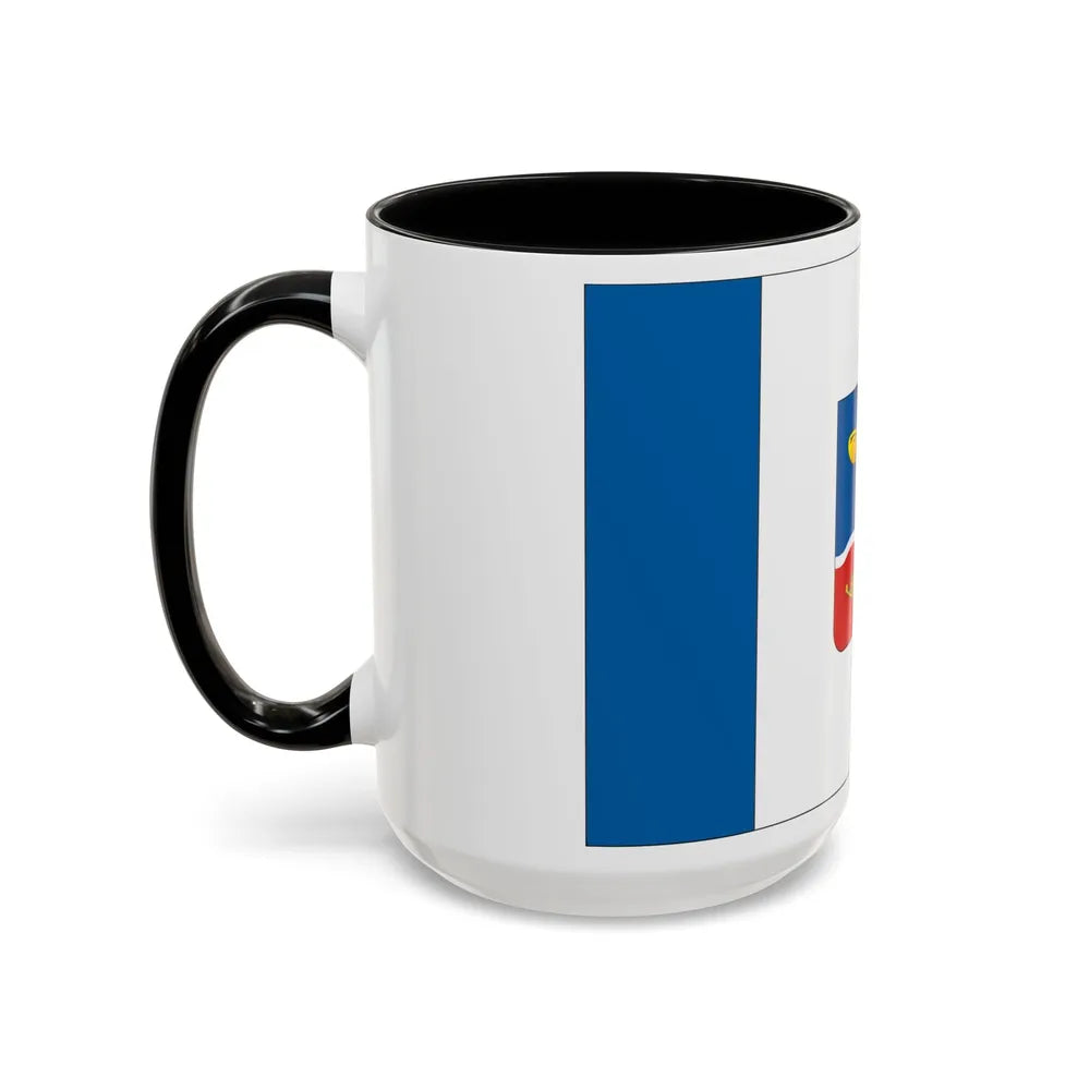 Flag of Simferopol Ukraine - Accent Coffee Mug-Go Mug Yourself