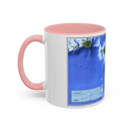 USA - Hawaii (1995) (Map) Accent Coffee Mug-Go Mug Yourself