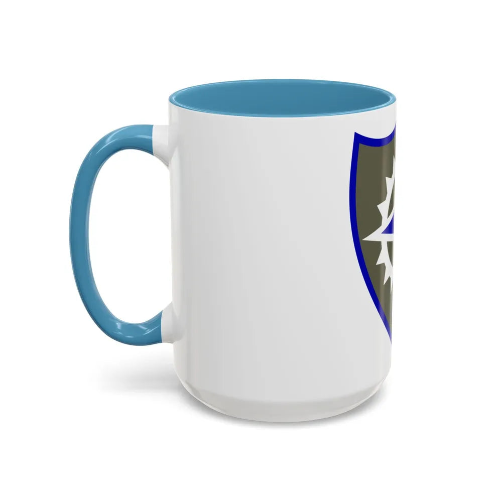 XVI Corps (U.S. Army) Accent Coffee Mug-Go Mug Yourself