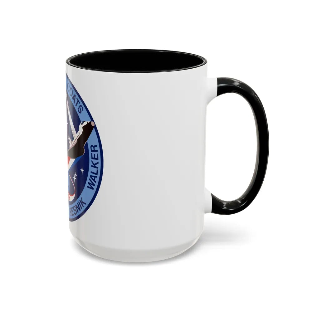 STS 41 d (NASA) Accent Coffee Mug-Go Mug Yourself