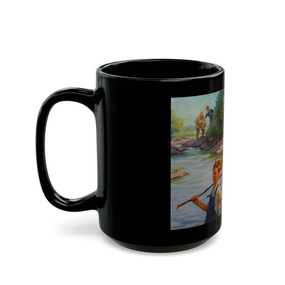 Fish For Sale - Black Coffee Mug-Go Mug Yourself