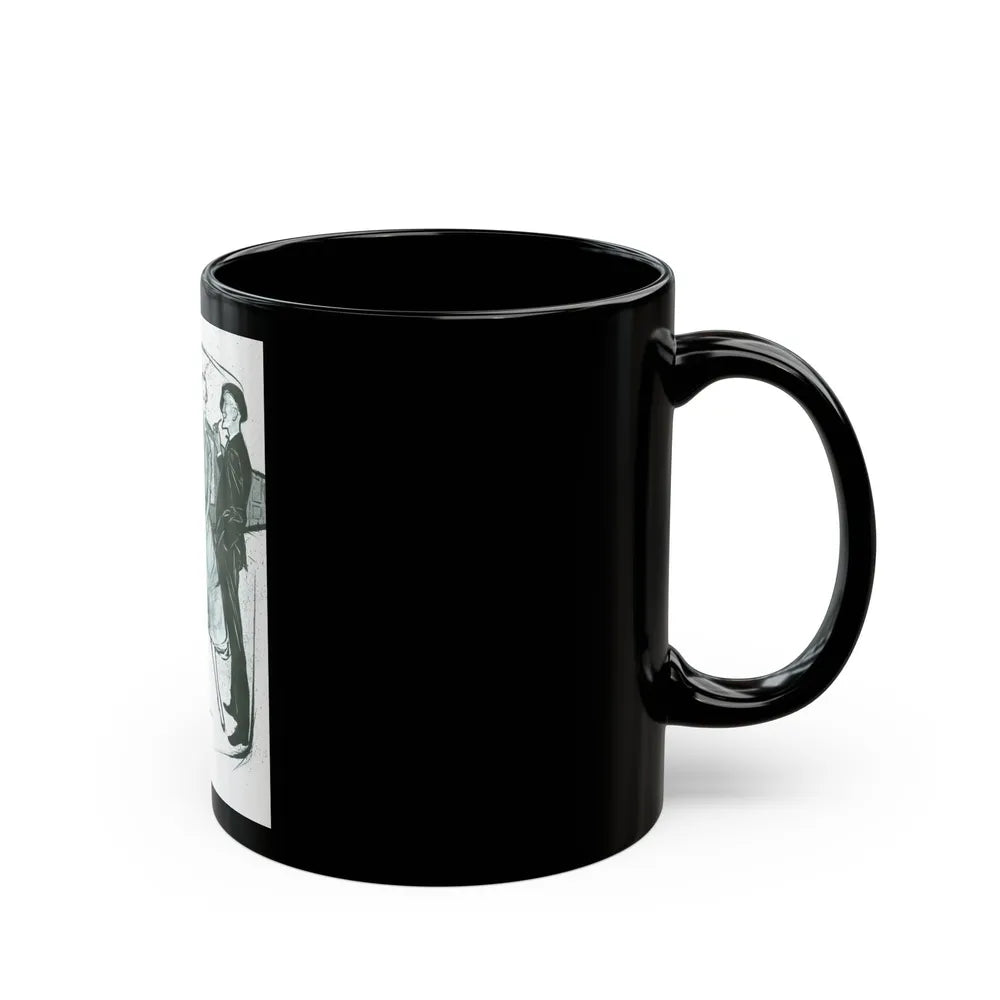 Galey & Lord, 1954 - Black Coffee Mug-Go Mug Yourself